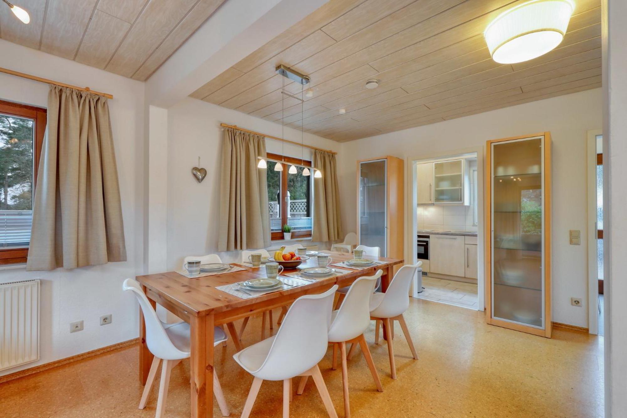 Ferienhaus Anne mit Sauna, See, Wald und Ruhe Kirchheim  Exterior foto